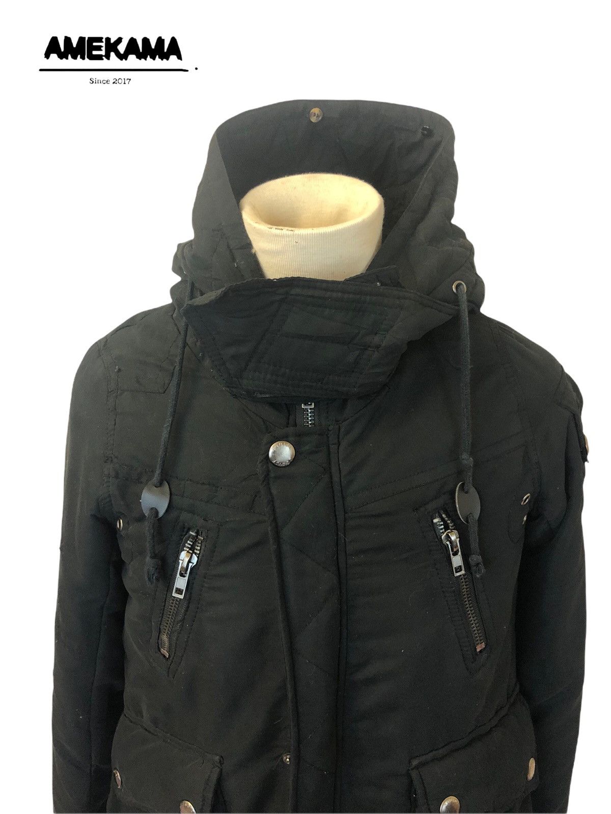 If Six Was Nine 🇯🇵 Japanese Brand Egoist Long Jacket Tactical Style Size US M / EU 48-50 / 2 - 5 Thumbnail
