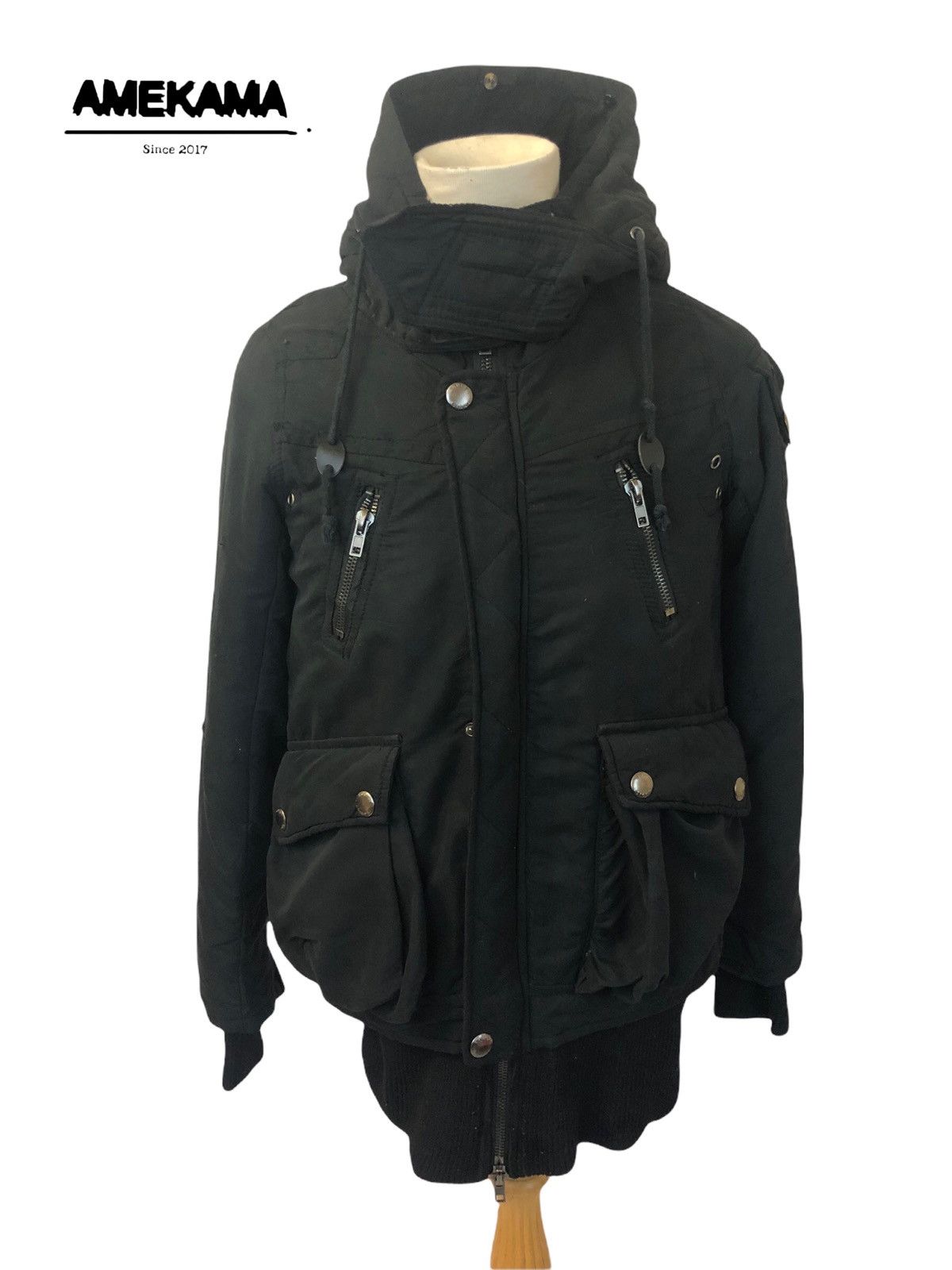 If Six Was Nine 🇯🇵 Japanese Brand Egoist Long Jacket Tactical Style Size US M / EU 48-50 / 2 - 1 Thumbnail