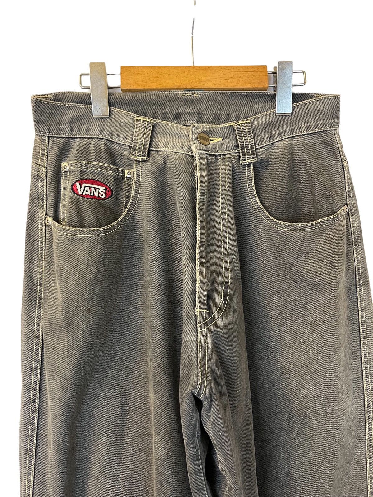 Vans Vintage 90's Vans Skateboard Baggy Jeans Size US 29 - 3 Thumbnail