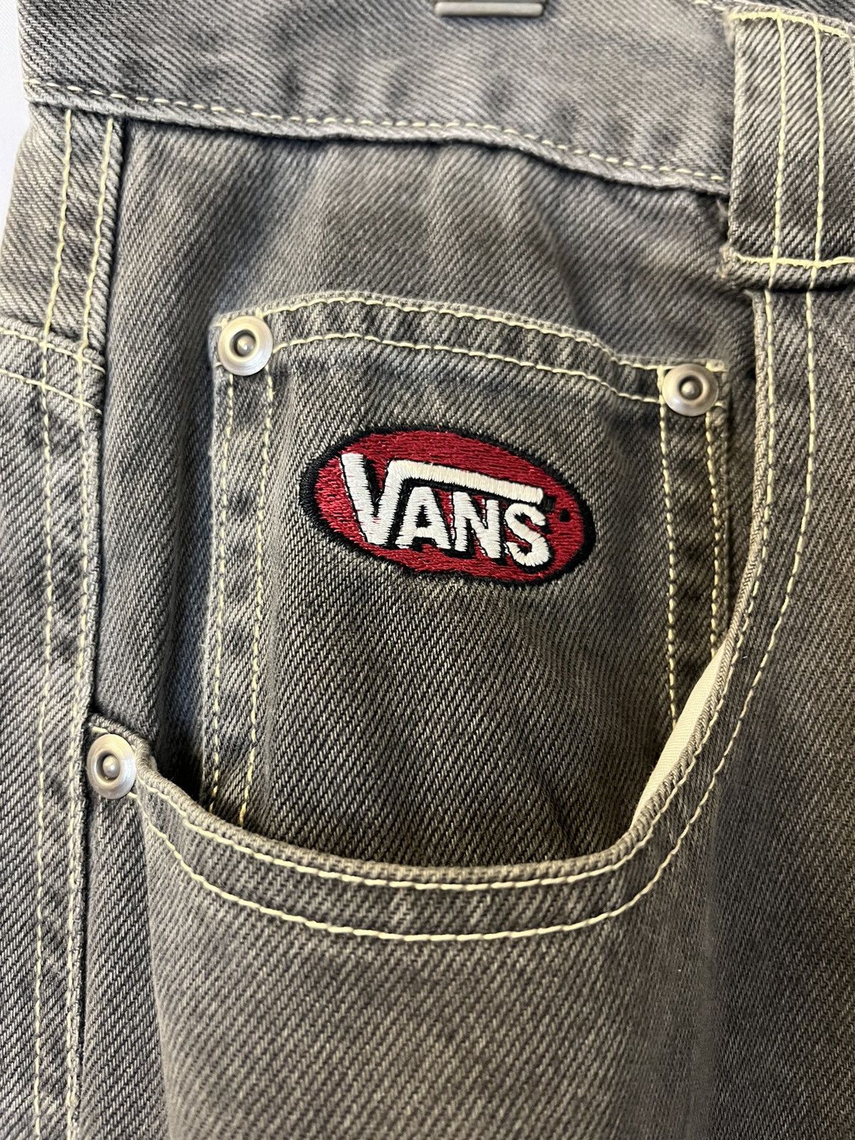 Vans Vintage 90's Vans Skateboard Baggy Jeans Size US 29 - 9 Thumbnail