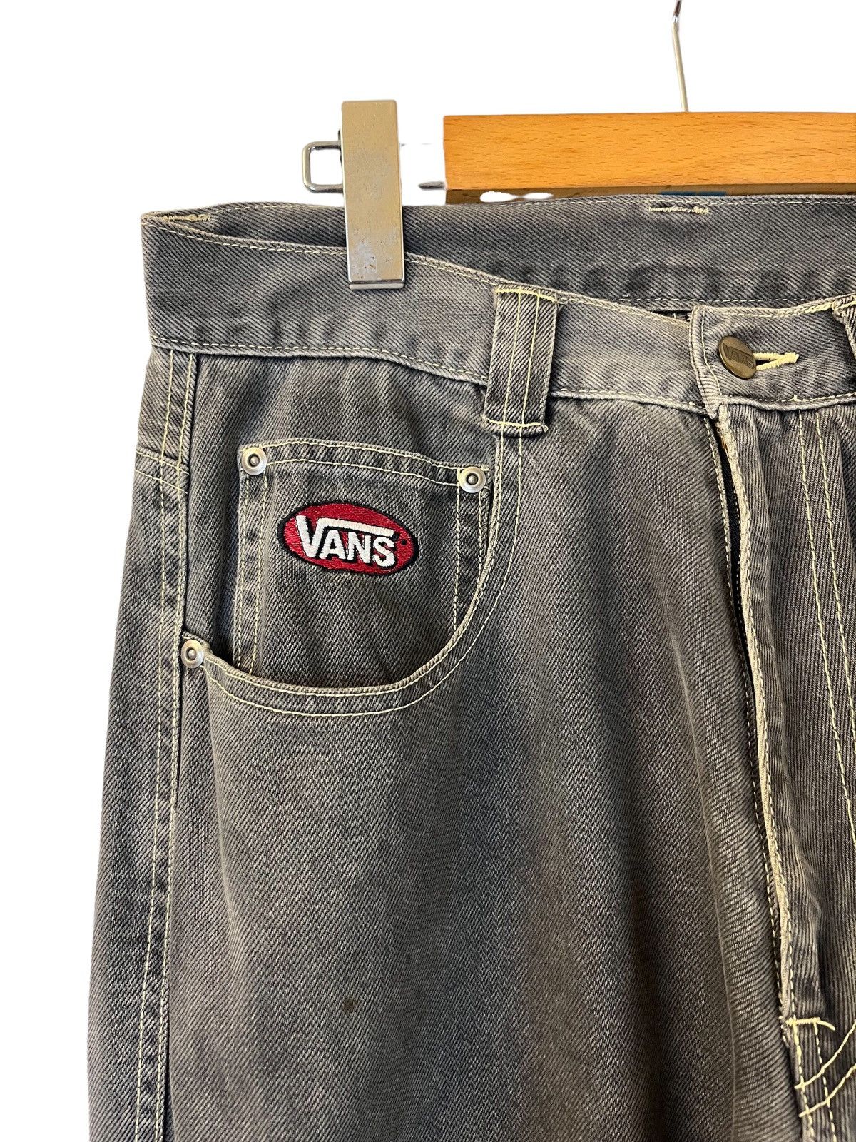 Vans Vintage 90's Vans Skateboard Baggy Jeans Size US 29 - 5 Thumbnail