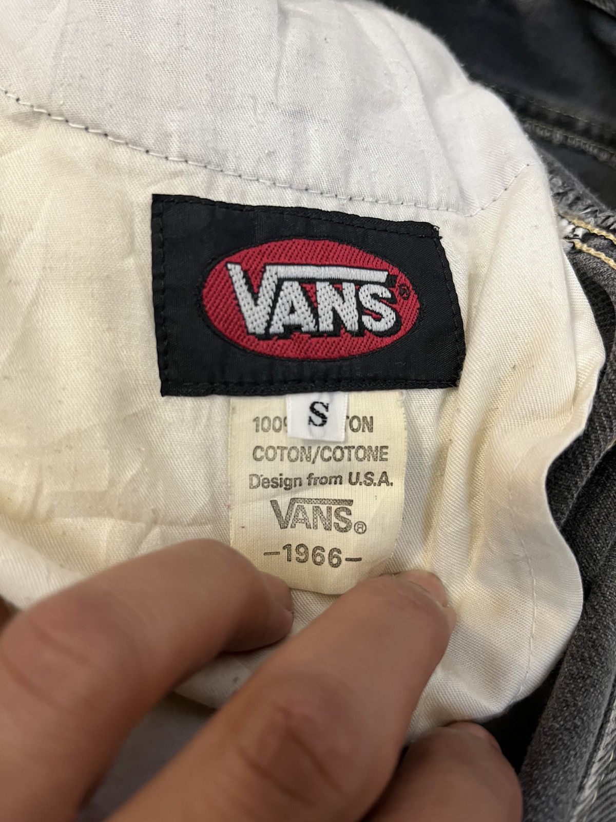 Vans Vintage 90's Vans Skateboard Baggy Jeans Size US 29 - 11 Thumbnail