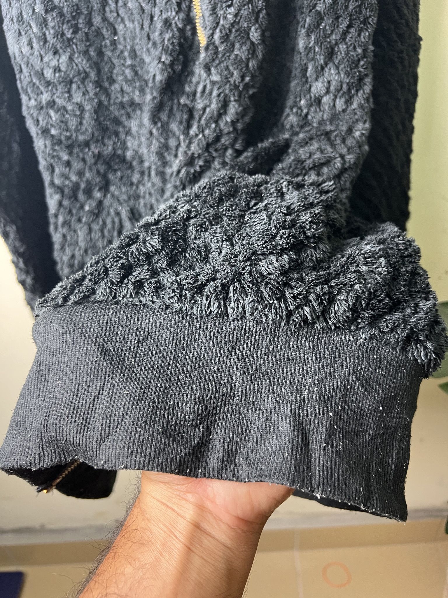 Japanese Brand 🔥Black GF Faux Fur Zipper Jackets Size US S / EU 44-46 / 1 - 9 Thumbnail