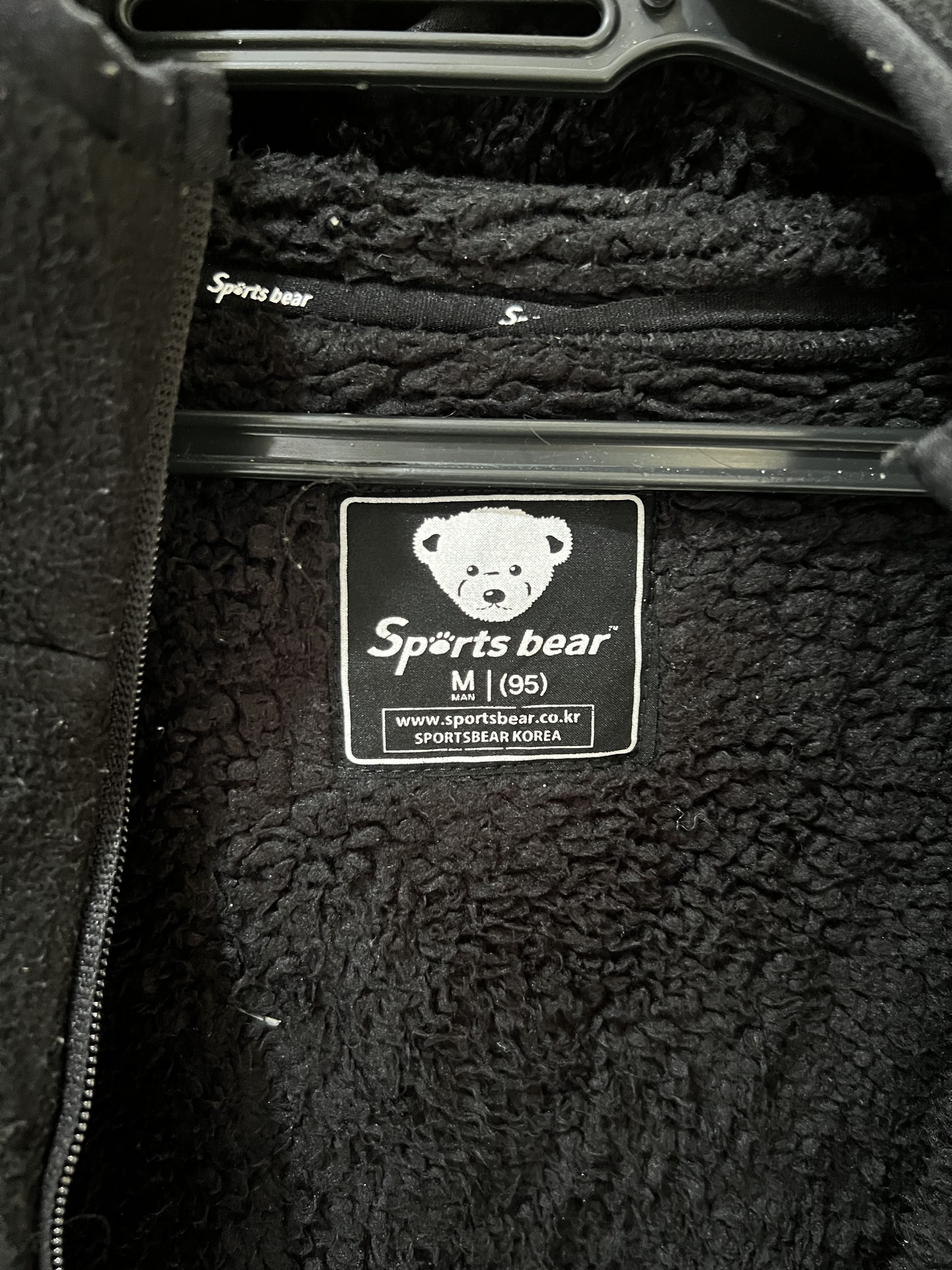 Japanese Brand 🔥Sports Bear Patches Sherpa Zipper Hoodies Size US S / EU 44-46 / 1 - 10 Thumbnail