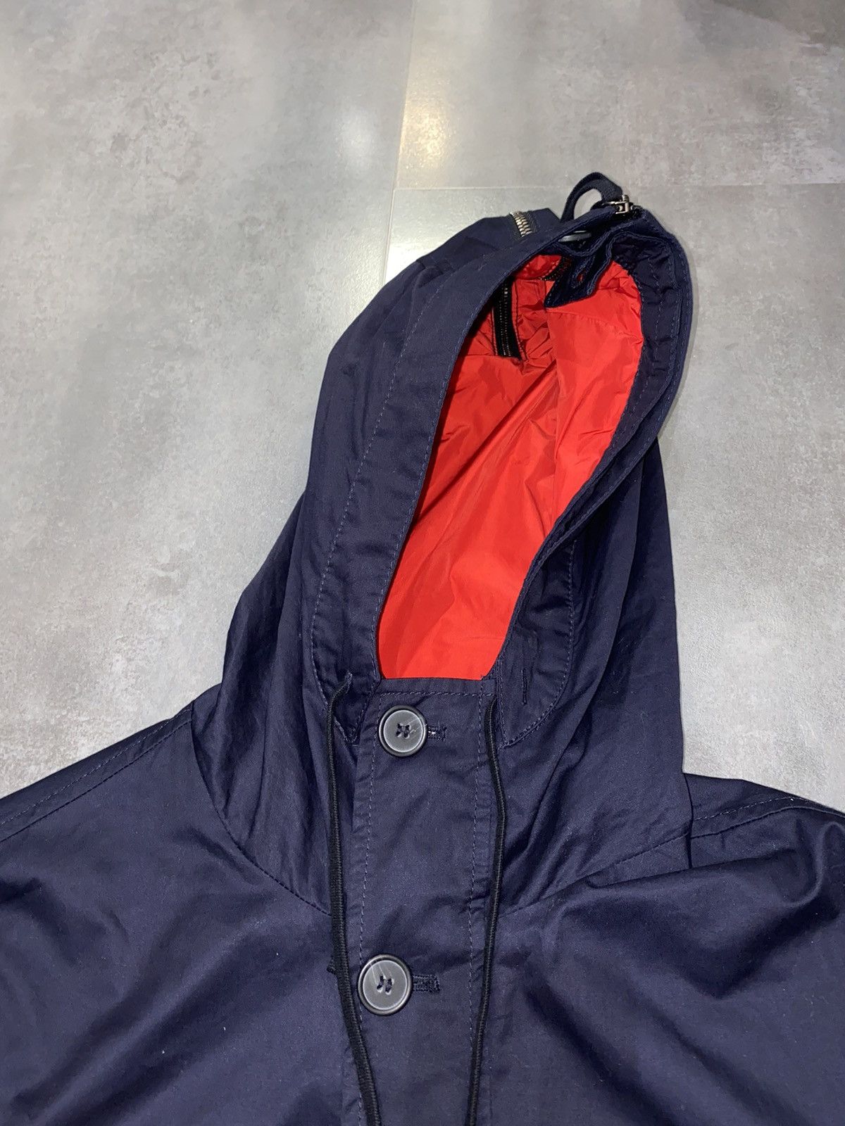 Marni SS12 Marni Technical Multipocket Dark Navy Parka Size US L / EU 52-54 / 3 - 12 Thumbnail