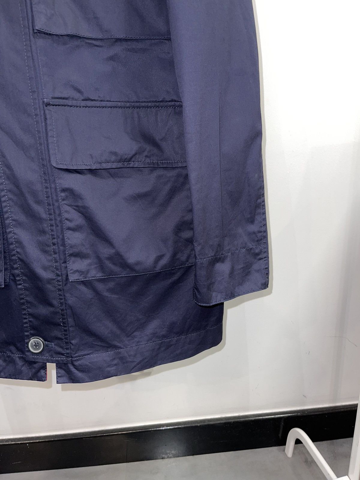 Marni SS12 Marni Technical Multipocket Dark Navy Parka Size US L / EU 52-54 / 3 - 7 Thumbnail