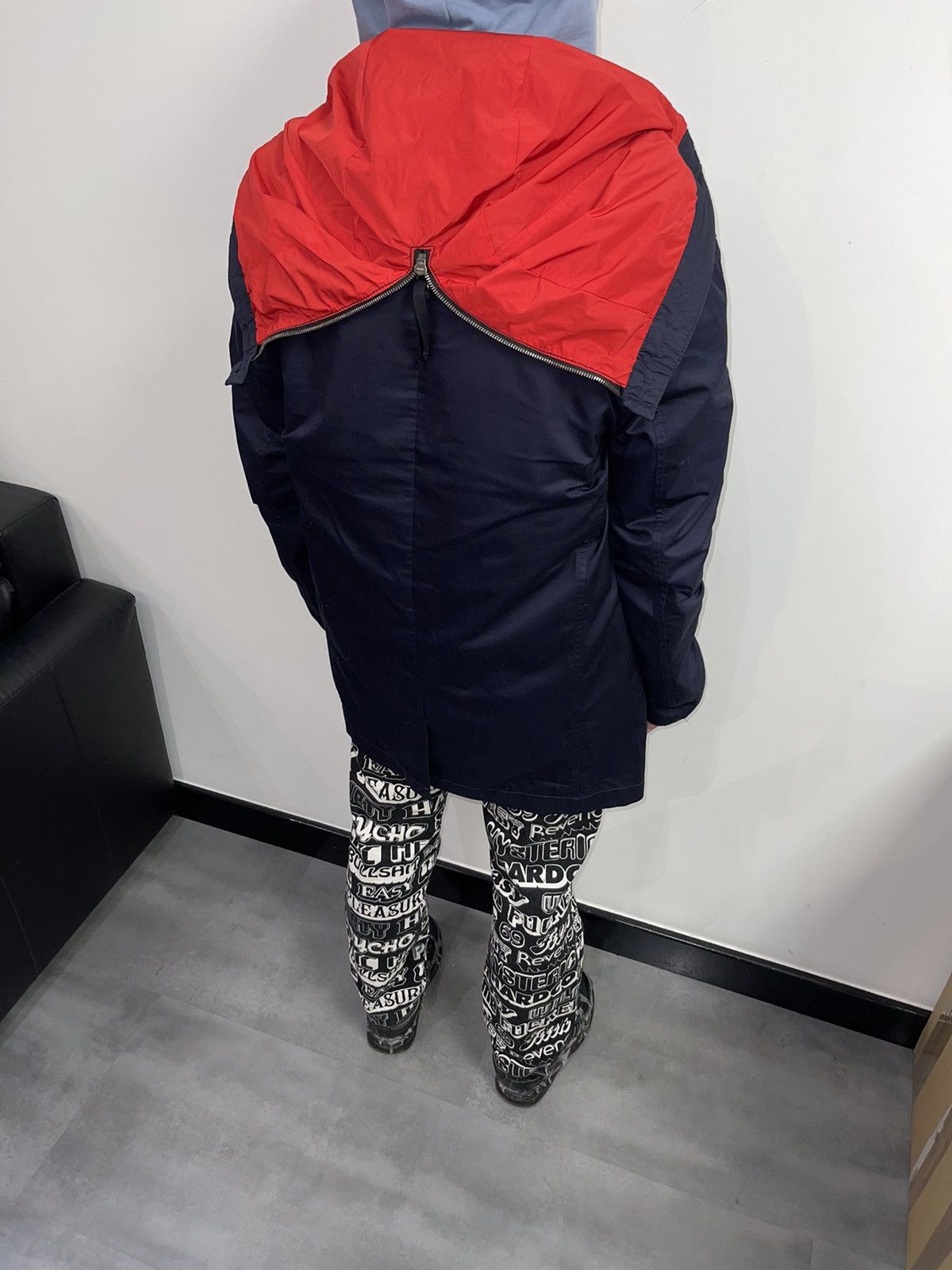 image of Avant Garde x Marni Ss12 Marni Technical Multipocket Dark Navy Parka, Men's (Size XL)