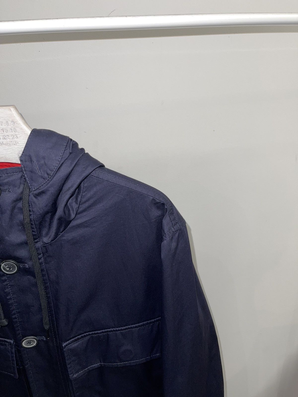 Marni SS12 Marni Technical Multipocket Dark Navy Parka Size US L / EU 52-54 / 3 - 6 Thumbnail
