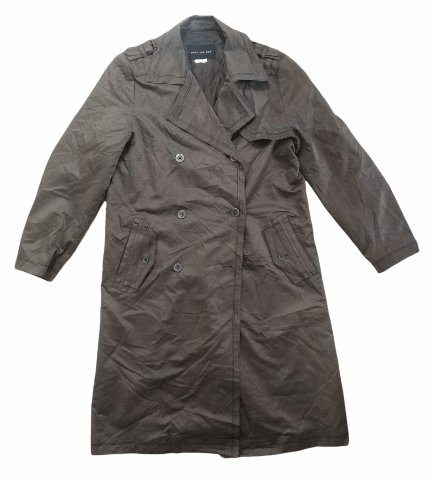 Japanese Brand 🔥Carolina Cox Trench Coat Size US S / EU 44-46 / 1 - 2 Thumbnail