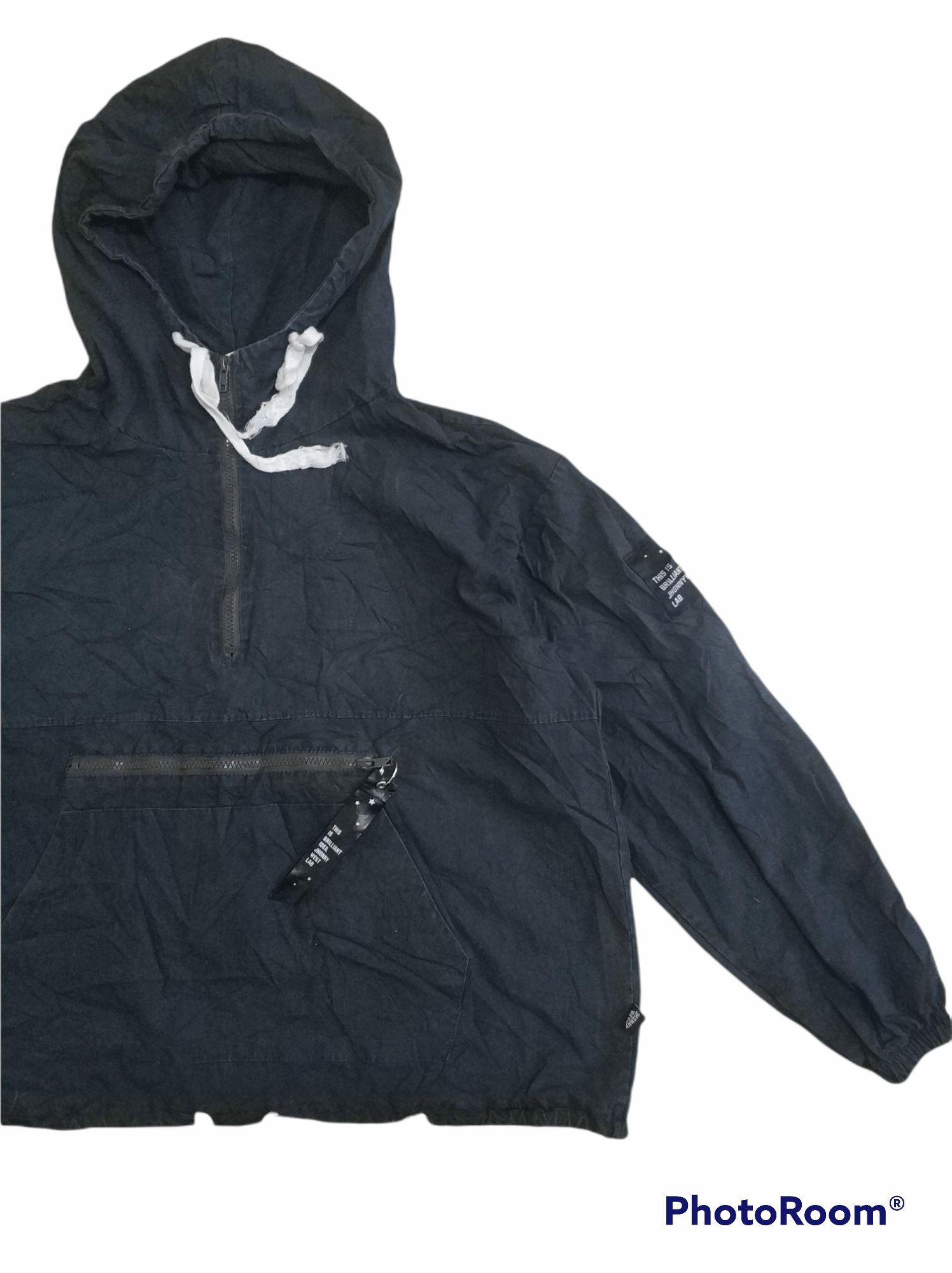 Japanese Brand 🔥Jhonny West Cropped Anorak Hoodie Jacket Size US L / EU 52-54 / 3 - 2 Thumbnail