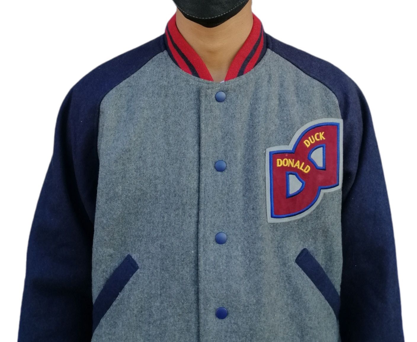 Disney Vintage Disney Donald Duck Varsity Jacket Size US M / EU 48-50 / 2 - 6 Thumbnail