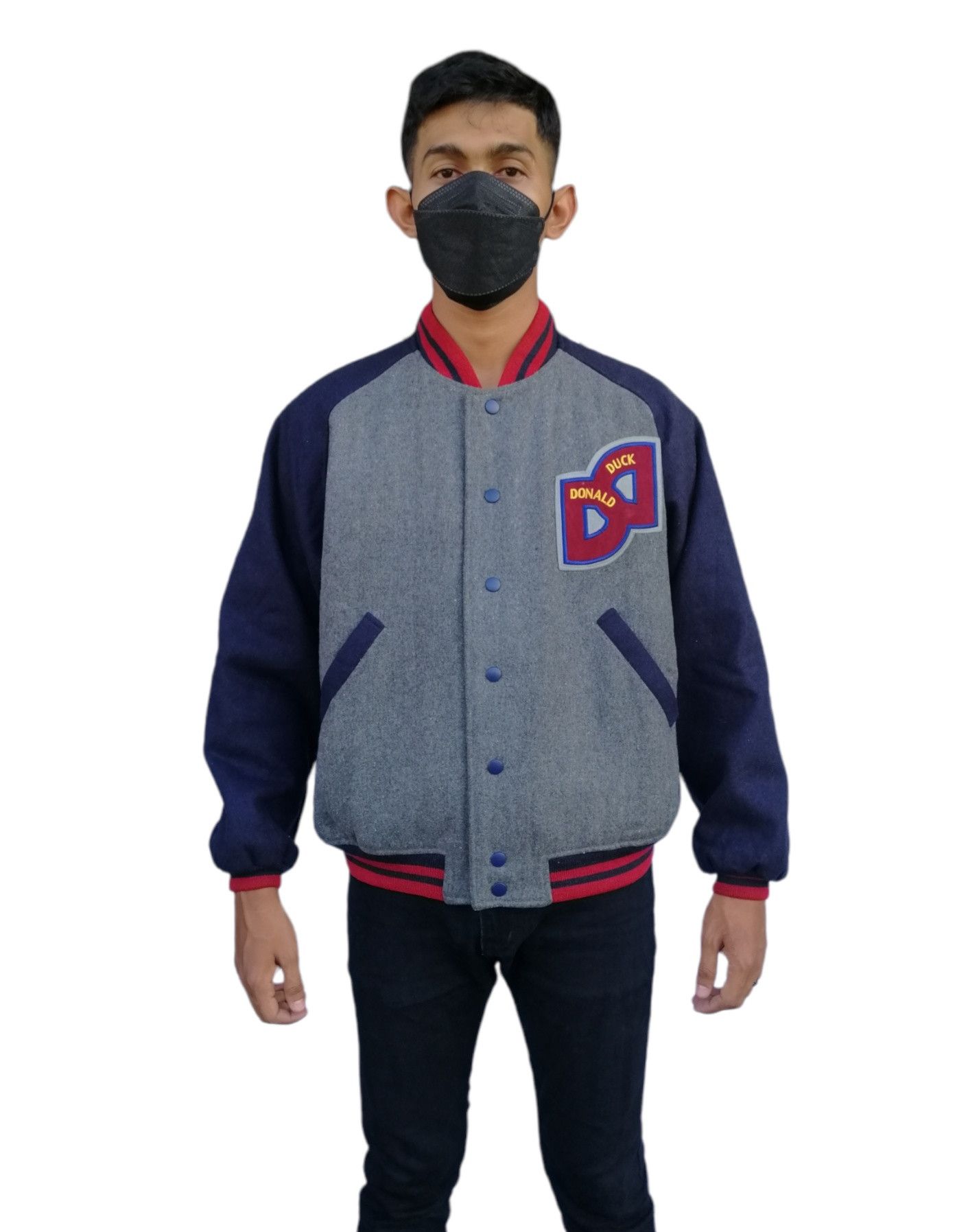 Disney Vintage Disney Donald Duck Varsity Jacket Size US M / EU 48-50 / 2 - 4 Thumbnail
