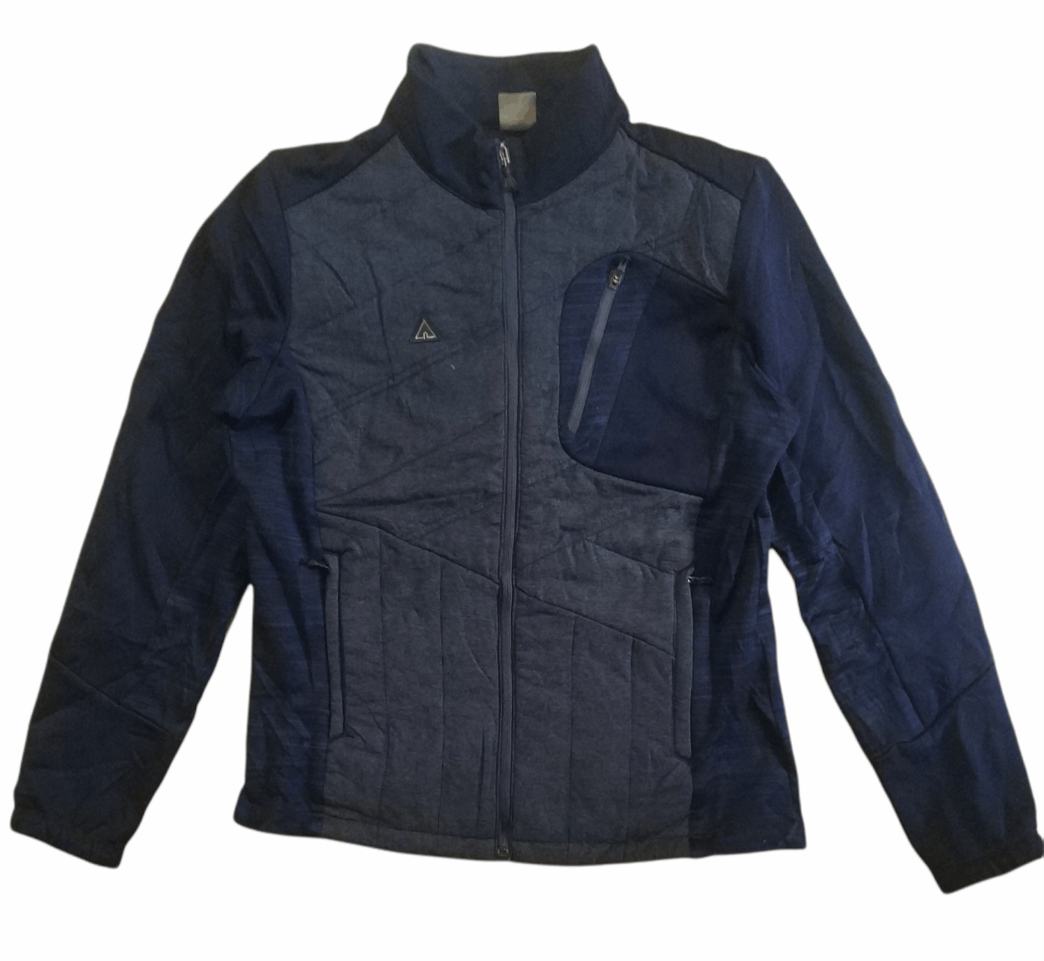 Pre-owned Airwalk Zipper Jacket In Dark Blue