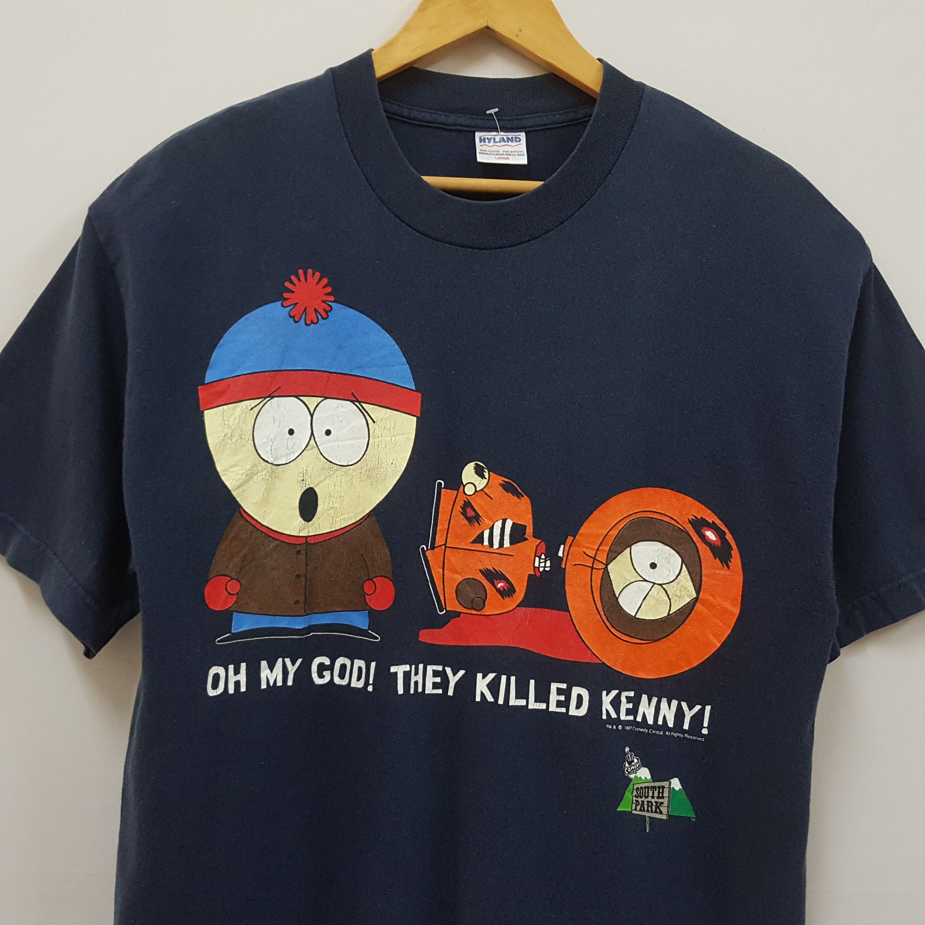Dead Kennedys × Vintage Vintage 90's SOUTH PARK American animated sitcom t-shirt Size US L / EU 52-54 / 3 - 2 Thumbnail