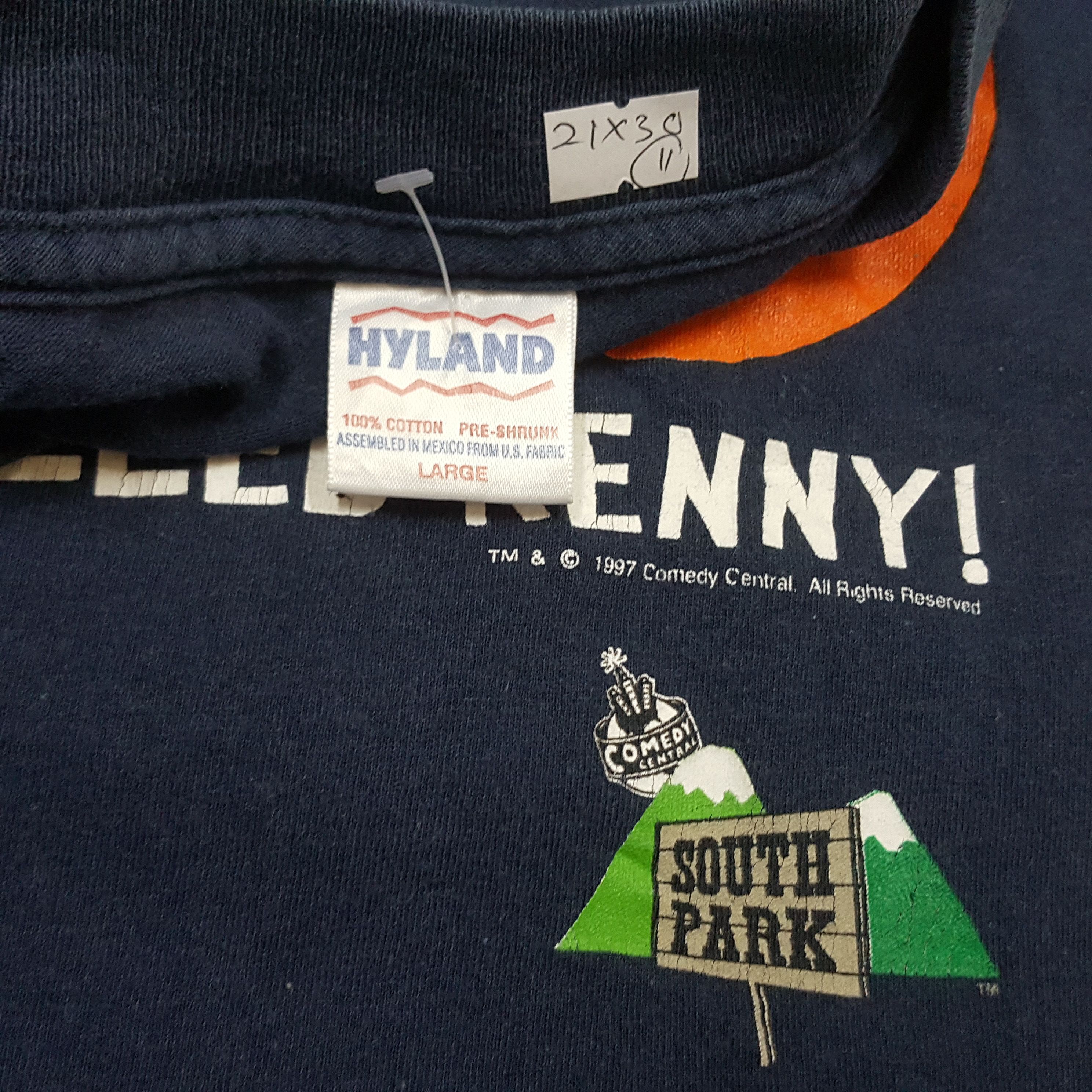 Dead Kennedys × Vintage Vintage 90's SOUTH PARK American animated sitcom t-shirt Size US L / EU 52-54 / 3 - 3 Thumbnail