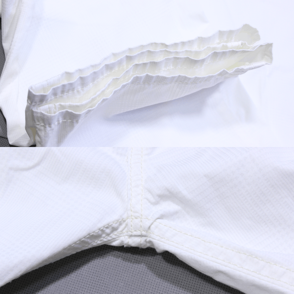 Karl Lagerfeld Lagerfeld White Textured Chino Pants Size US 32 / EU 48 - 8 Thumbnail