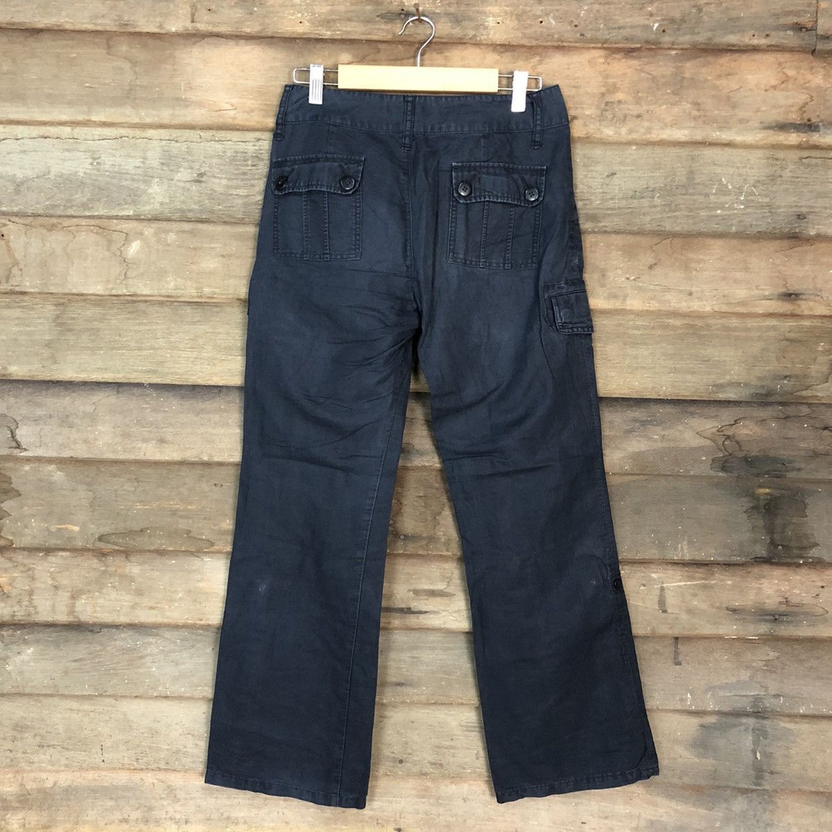 Lyle & Scott Lyle & Scott Blue Multipocket Cargo Pants #3379 Size US 27 - 10 Thumbnail