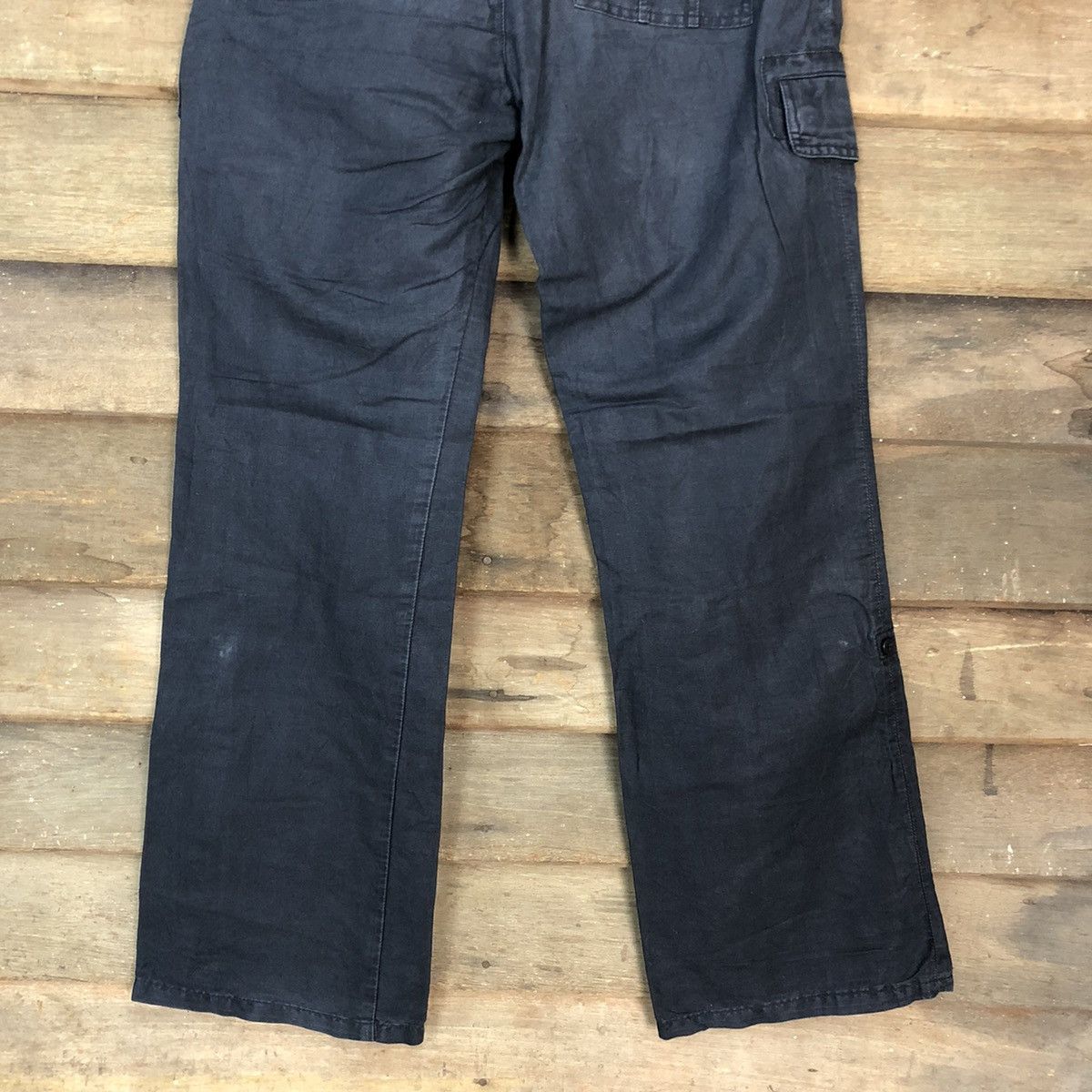 Lyle & Scott Lyle & Scott Blue Multipocket Cargo Pants #3379 Size US 27 - 12 Thumbnail