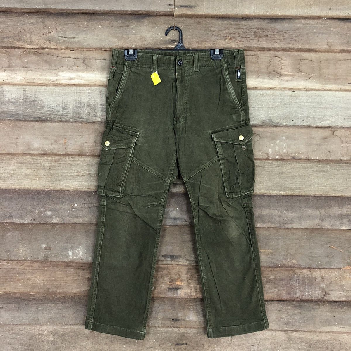 Faded Glory Geride Green Multipocket Tactical Cargo Pants #3378 Size US 30 / EU 46 - 1 Thumbnail