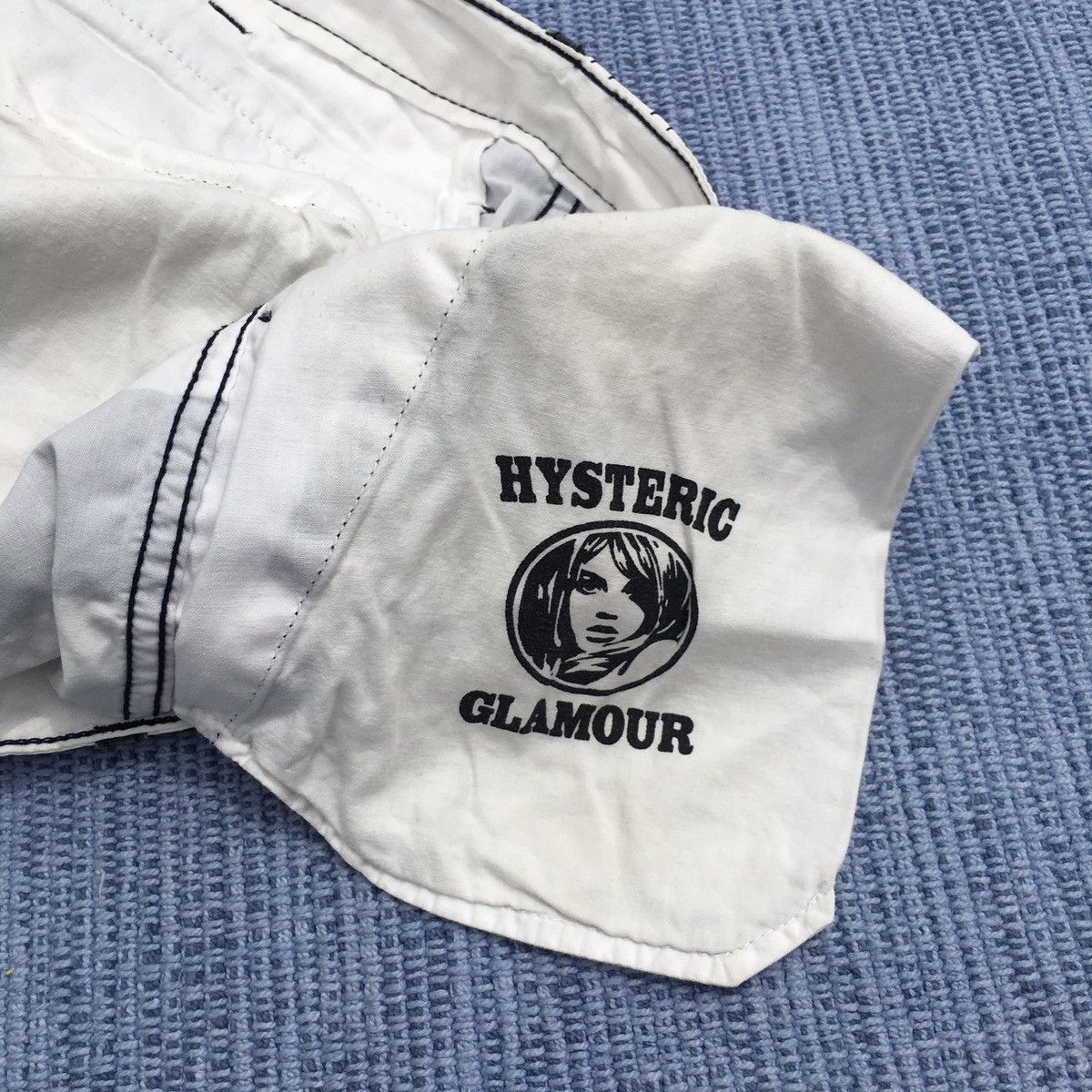 Hysteric Glamour blue striped short Size US 30 / EU 46 - 3 Thumbnail