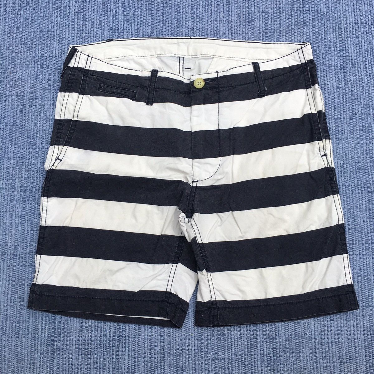Hysteric Glamour blue striped short Size US 30 / EU 46 - 1 Thumbnail