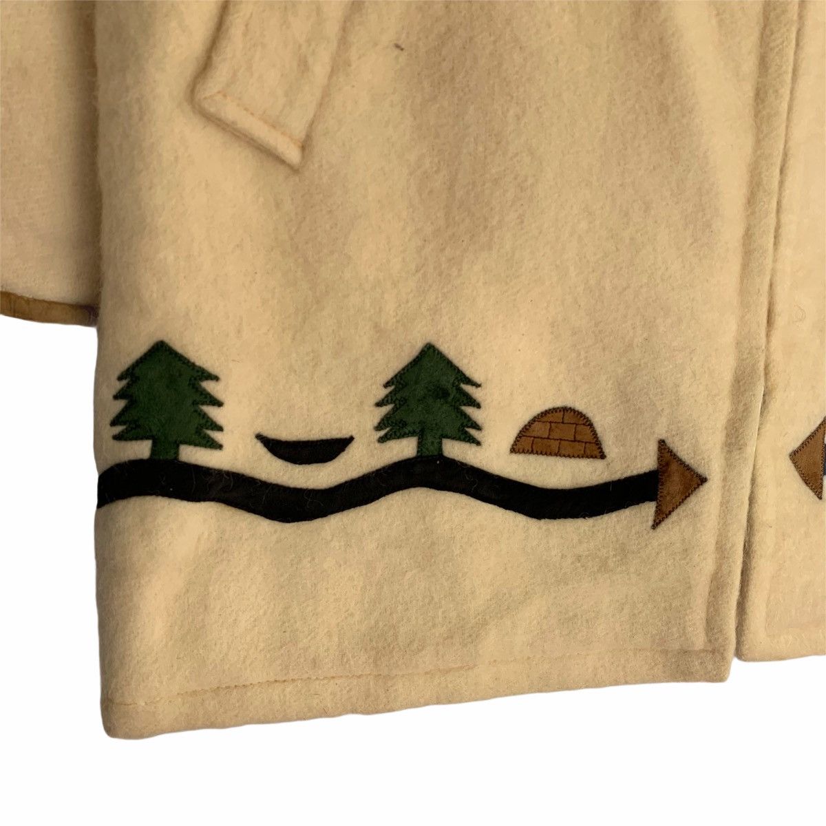 Hudsons Bay × Vintage Vintage 60s/70s Hudson’s Bay Hoodie Wool Jacket Size US L / EU 52-54 / 3 - 9 Thumbnail