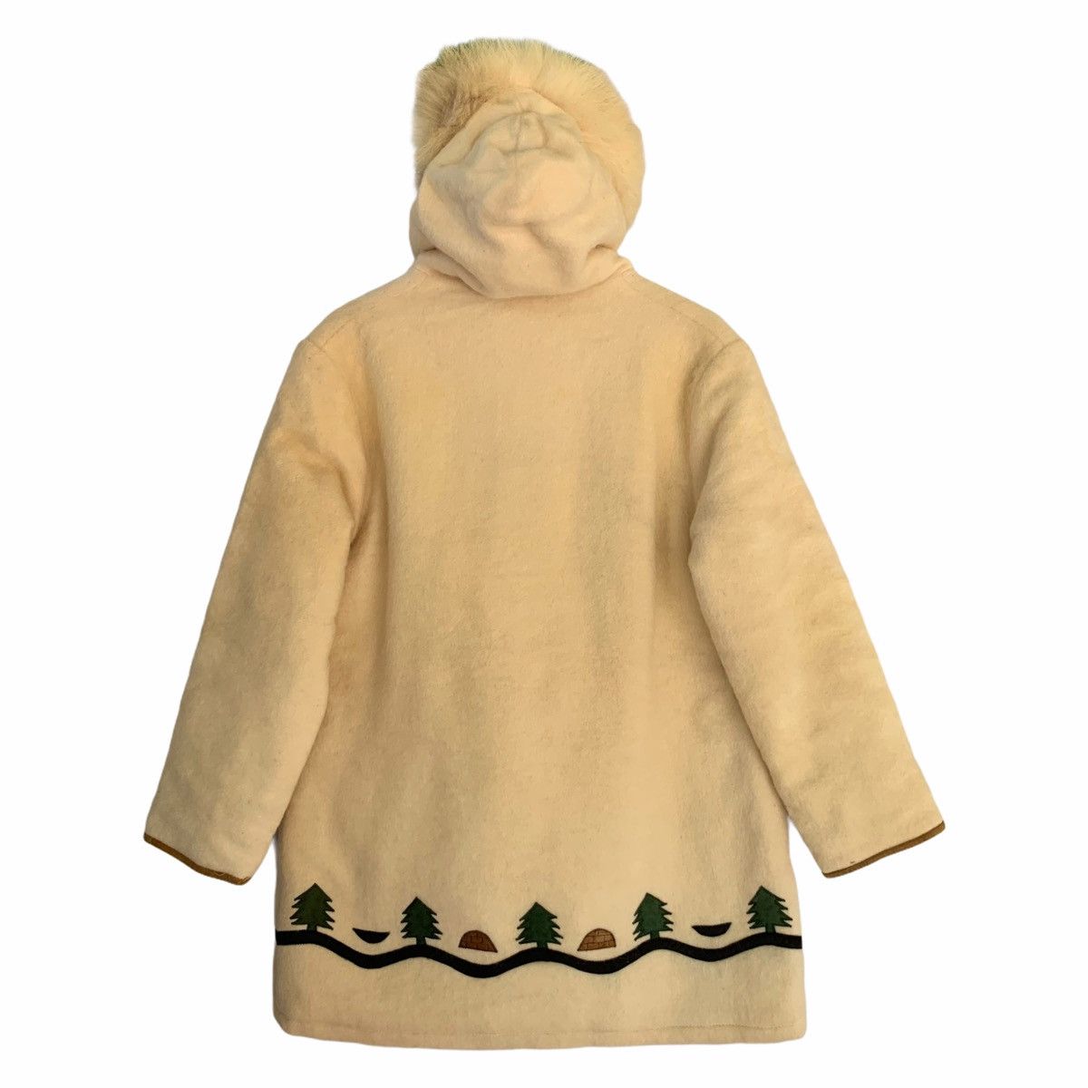 Hudsons Bay × Vintage Vintage 60s/70s Hudson’s Bay Hoodie Wool Jacket Size US L / EU 52-54 / 3 - 3 Thumbnail