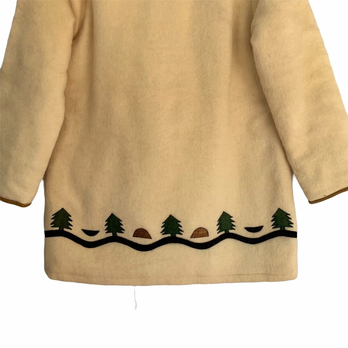 Hudsons Bay × Vintage Vintage 60s/70s Hudson’s Bay Hoodie Wool Jacket Size US L / EU 52-54 / 3 - 10 Thumbnail