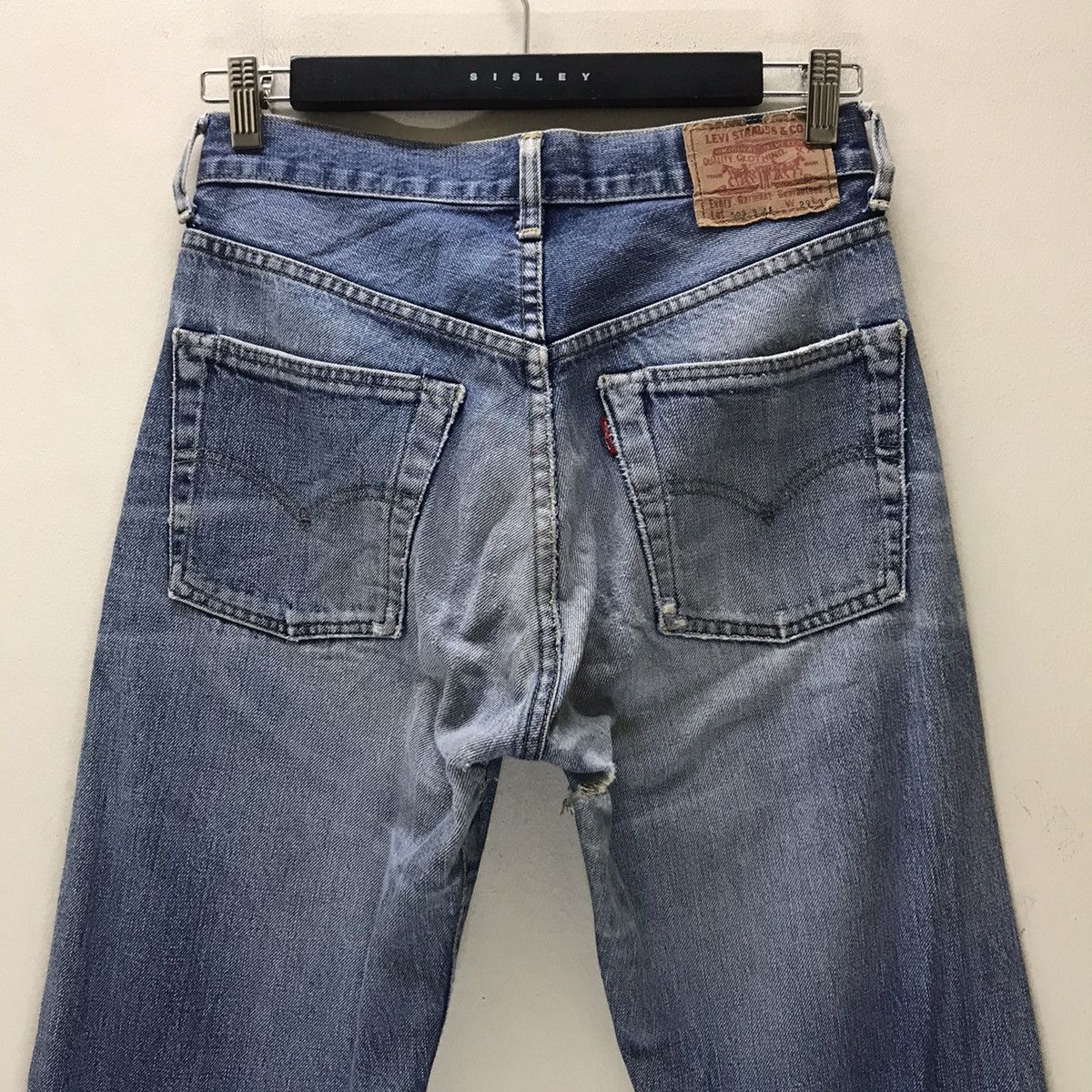 Levi's Vintage Levis 503Bxx Big E Denim Selvedge Jeans Size US 28 / EU 44 - 11 Thumbnail