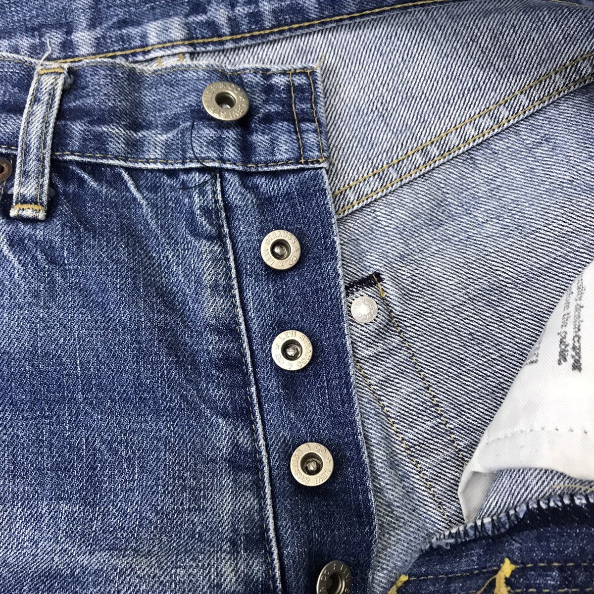 Levi's Vintage Levis 503Bxx Big E Denim Selvedge Jeans Size US 28 / EU 44 - 18 Thumbnail