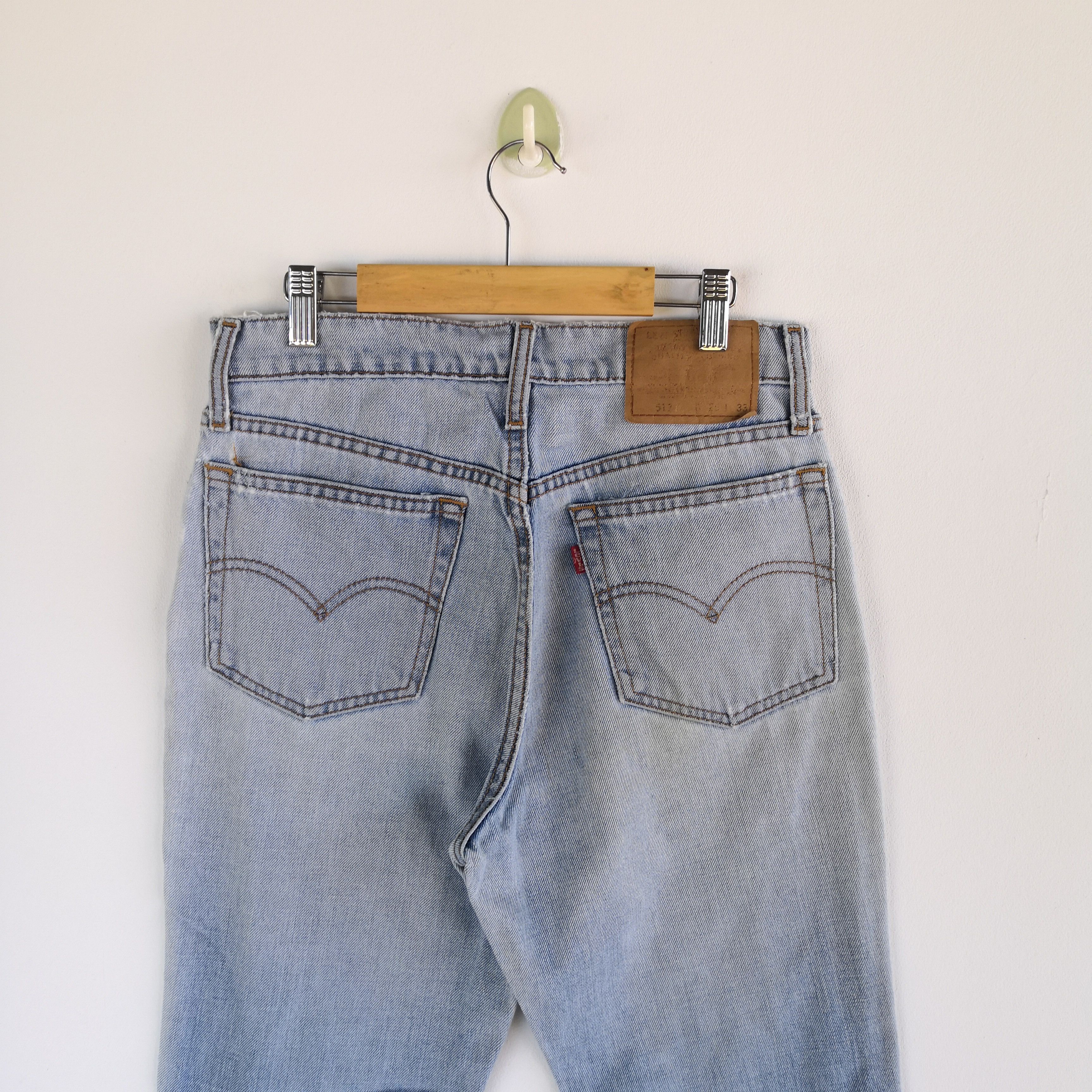Levi's Vintage Levi's 517 Light Wash Jeans Levis Denim Flared Pants Size 28" / US 6 / IT 42 - 5 Thumbnail