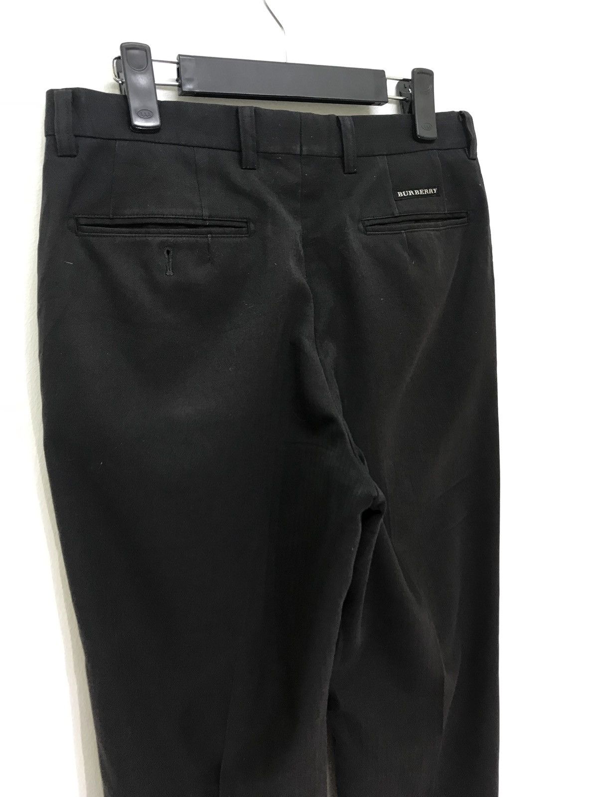 Burberry Burberry Golf Casual Black Pant Twill Herringbone Regular Size US 30 / EU 46 - 2 Thumbnail