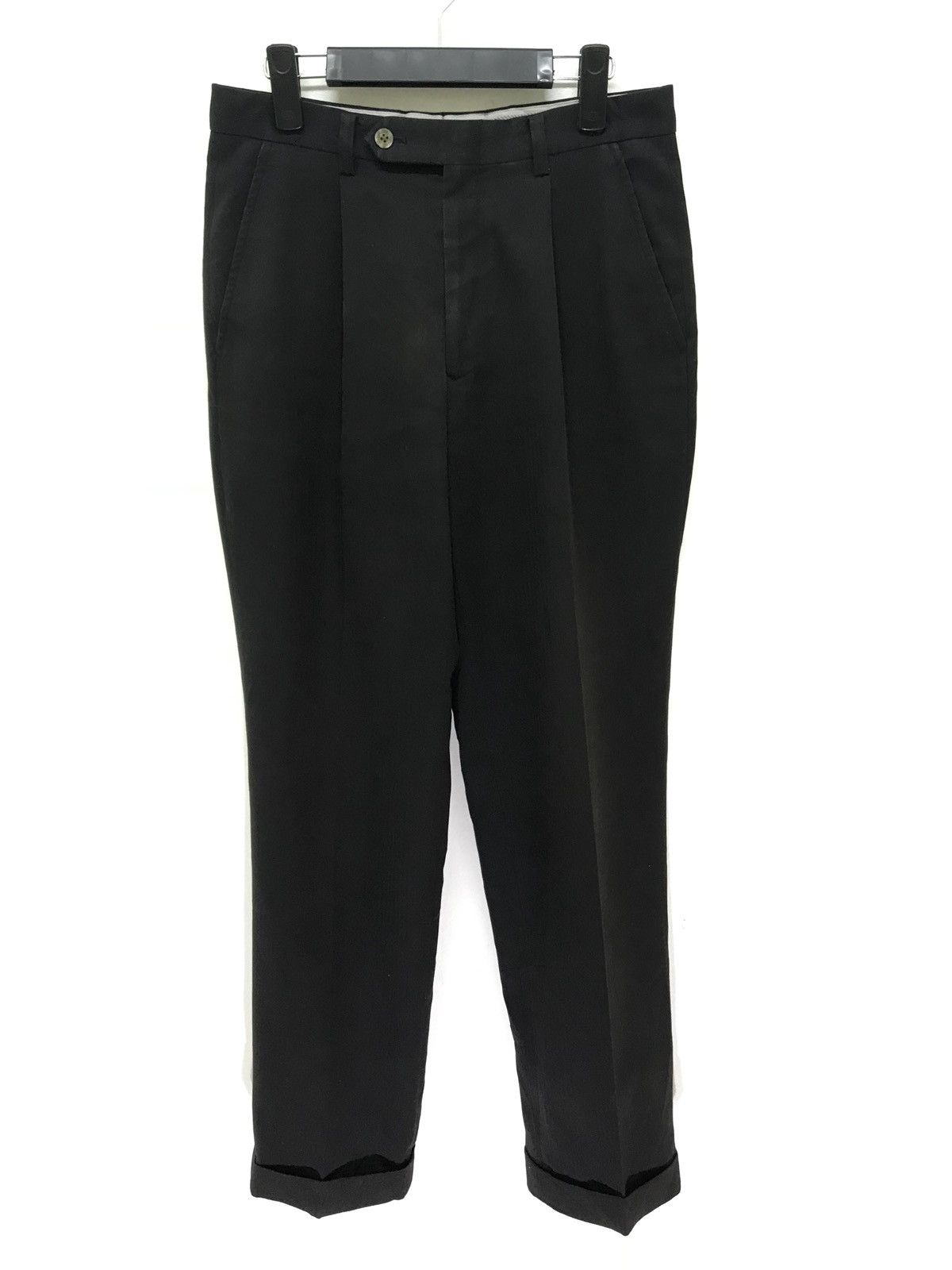 Burberry Burberry Golf Casual Black Pant Twill Herringbone Regular Size US 30 / EU 46 - 4 Thumbnail
