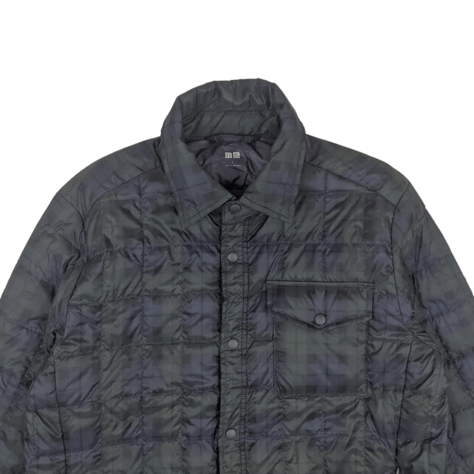 Uniqlo Japan UNIQLO Puffer Jacket Flannel Style Size US L / EU 52-54 / 3 - 4 Thumbnail