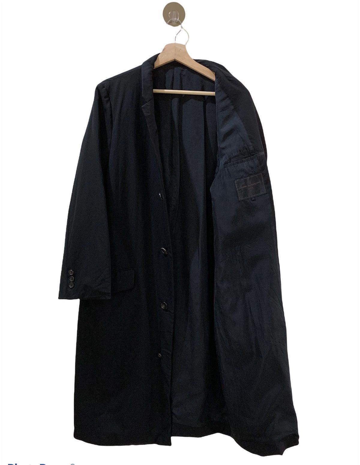 Comme des Garcons Homme 🔥VTG CdG HOMME AD1997 WOOL LAINE OVERCOATS Size US S / EU 44-46 / 1 - 3 Thumbnail