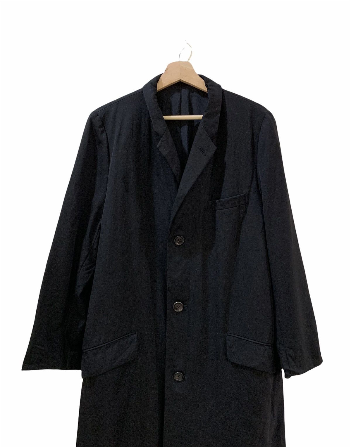Comme des Garcons Homme 🔥VTG CdG HOMME AD1997 WOOL LAINE OVERCOATS Size US S / EU 44-46 / 1 - 4 Thumbnail