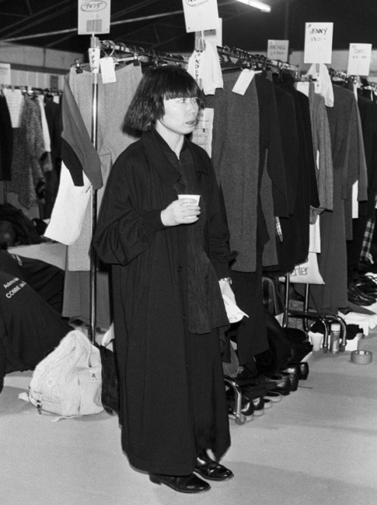 Comme des Garcons Homme 🔥VTG CdG HOMME AD1997 WOOL LAINE OVERCOATS Size US S / EU 44-46 / 1 - 2 Thumbnail