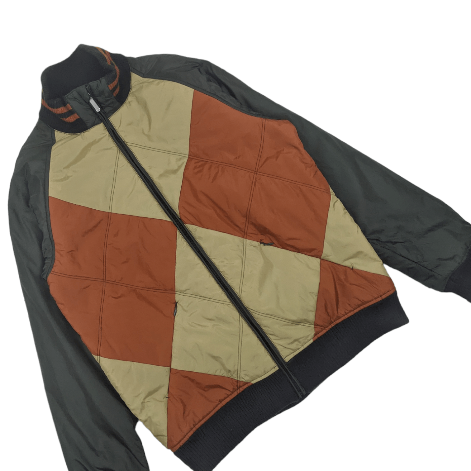 Japanese Brand Japan FLAT LINNER Multicolor Puffer Style Jacket Size US M / EU 48-50 / 2 - 3 Thumbnail