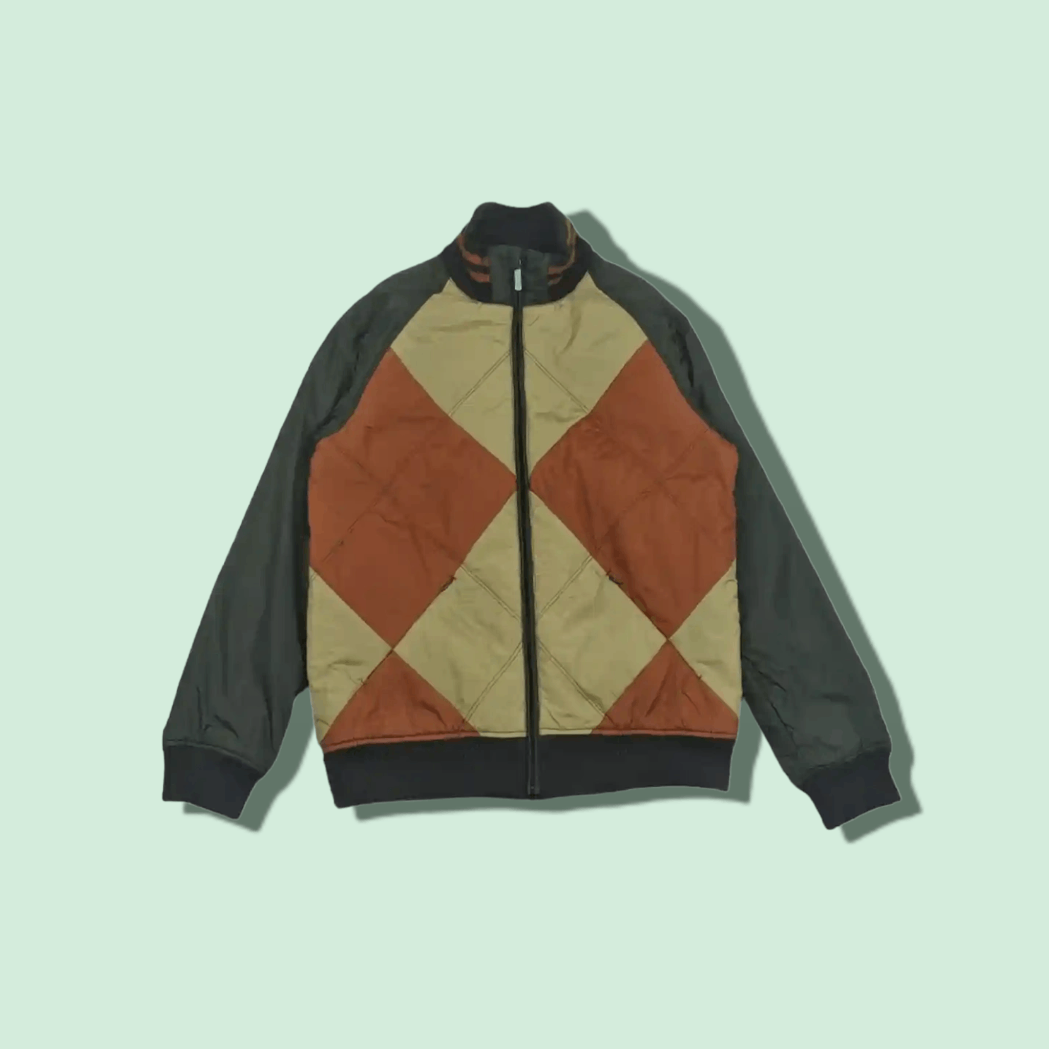 Japanese Brand Japan FLAT LINNER Multicolor Puffer Style Jacket Size US M / EU 48-50 / 2 - 1 Thumbnail