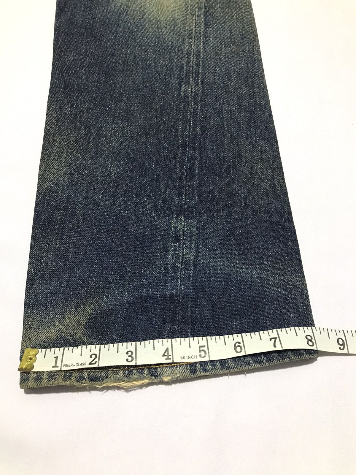 Rusty Vintage Denim Distressed Selvedge Jeans Size US 32 / EU 48 - 16 Thumbnail