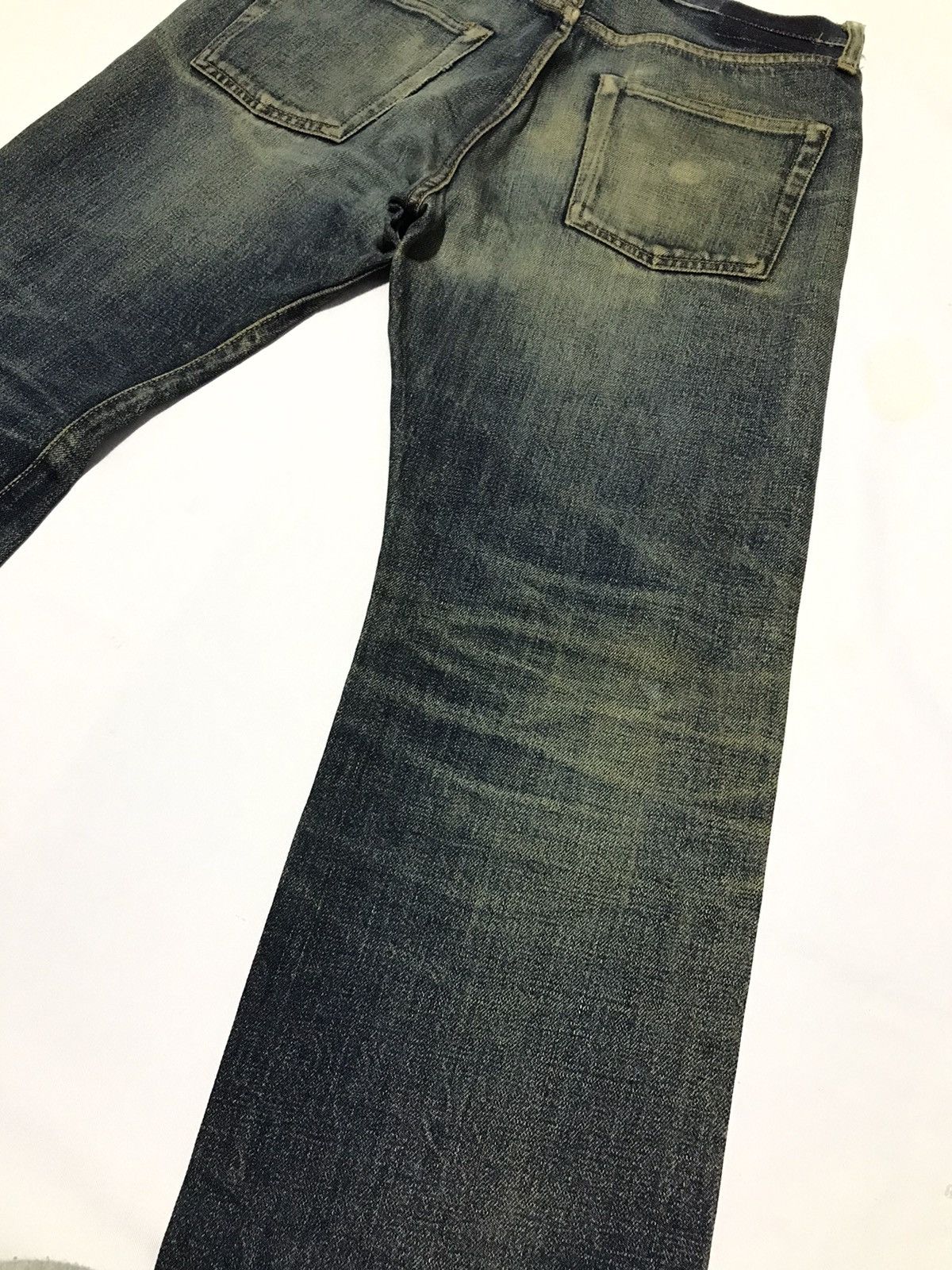 Rusty Vintage Denim Distressed Selvedge Jeans Size US 32 / EU 48 - 7 Thumbnail
