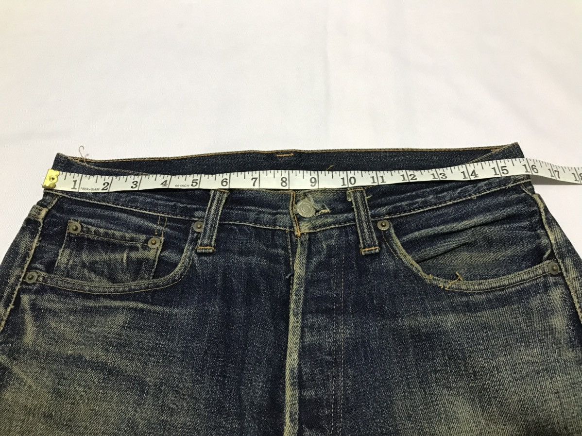 Rusty Vintage Denim Distressed Selvedge Jeans Size US 32 / EU 48 - 11 Thumbnail
