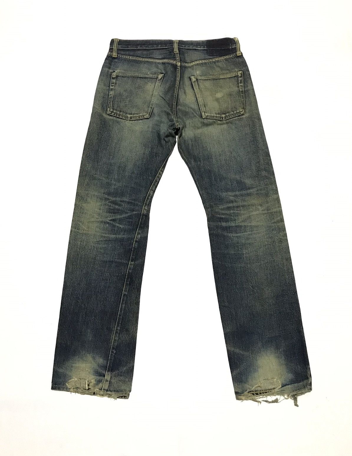 Rusty Vintage Denim Distressed Selvedge Jeans Size US 32 / EU 48 - 2 Thumbnail