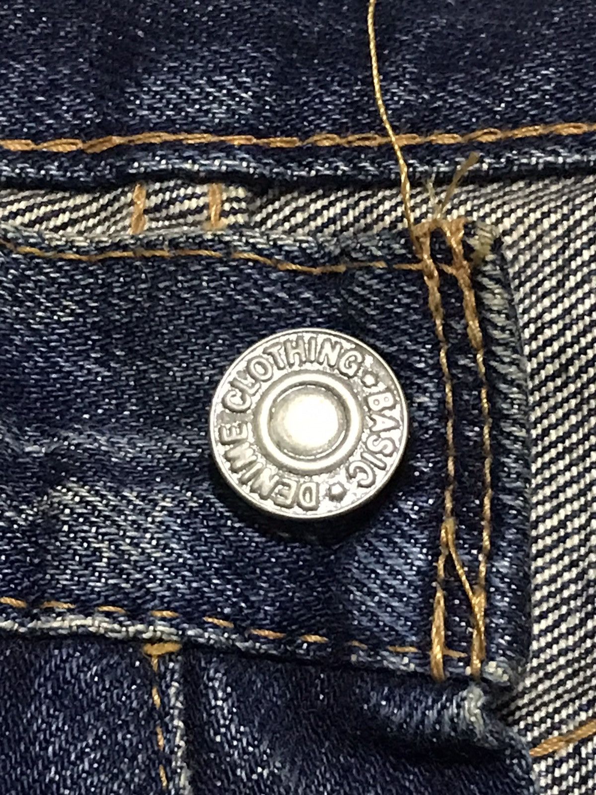Rusty Vintage Denim Distressed Selvedge Jeans Size US 32 / EU 48 - 10 Thumbnail