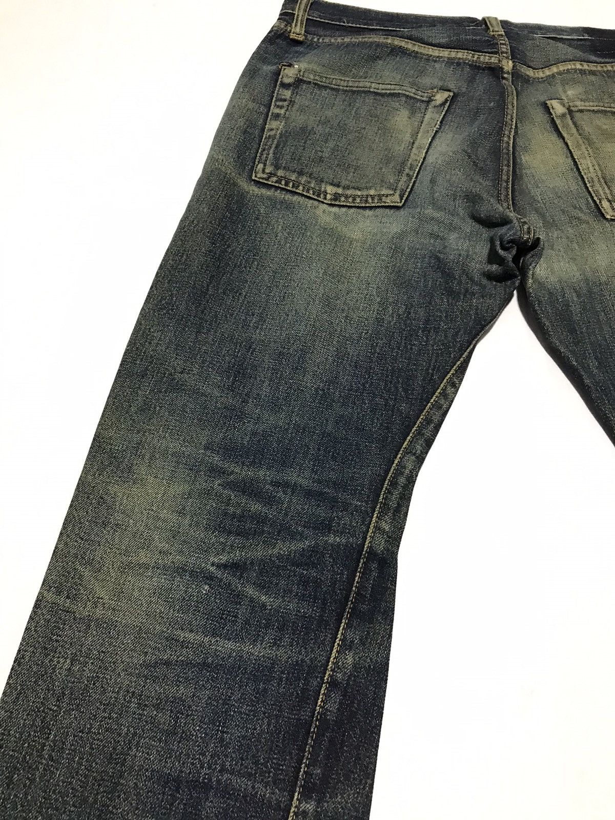 Rusty Vintage Denim Distressed Selvedge Jeans Size US 32 / EU 48 - 8 Thumbnail