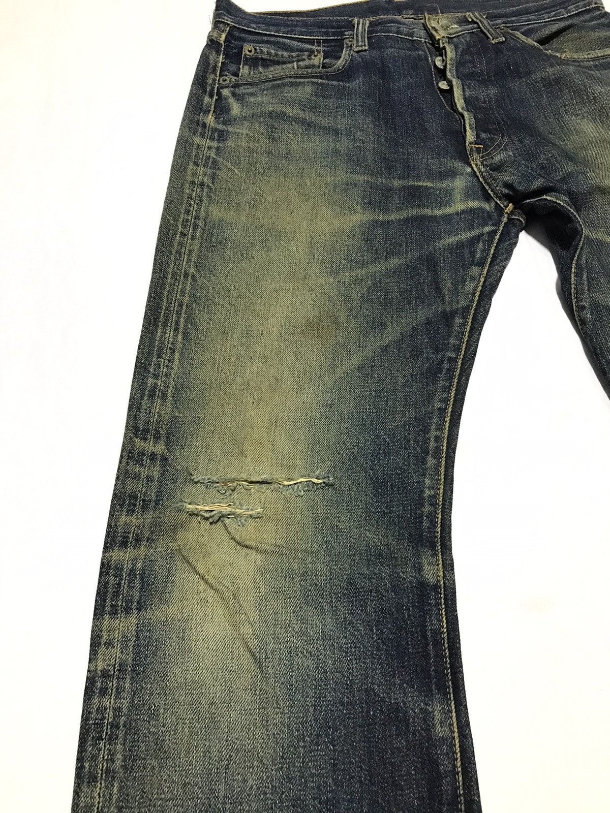 Rusty Vintage Denim Distressed Selvedge Jeans Size US 32 / EU 48 - 5 Thumbnail