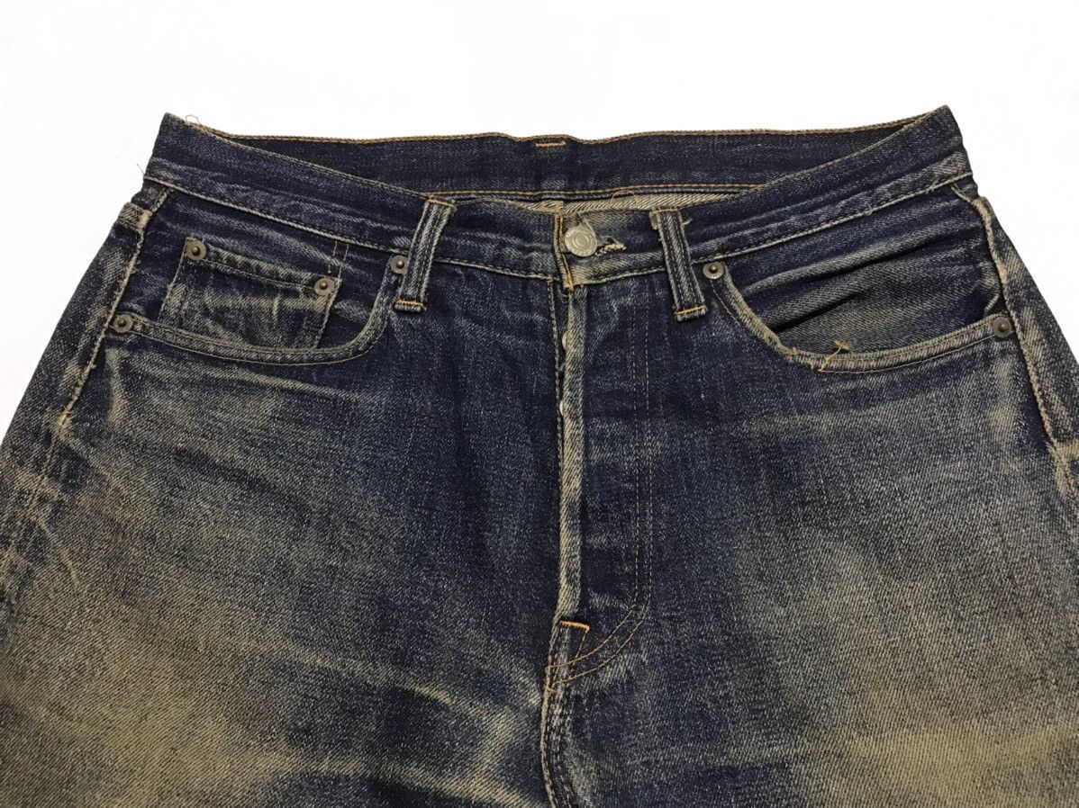 Rusty Vintage Denim Distressed Selvedge Jeans Size US 32 / EU 48 - 3 Thumbnail