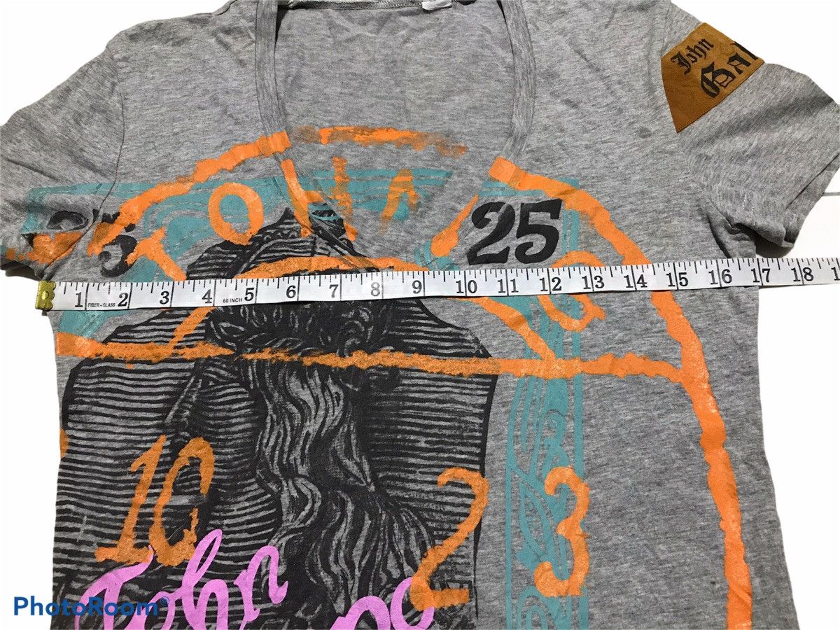 John Galliano V neck Tee