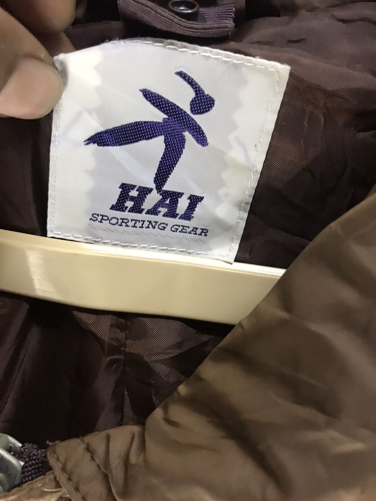 Hai Sporting Gear × Issey Miyake × Japanese Brand Hai sporting gear distressed zipper jacket Size US M / EU 48-50 / 2 - 4 Thumbnail