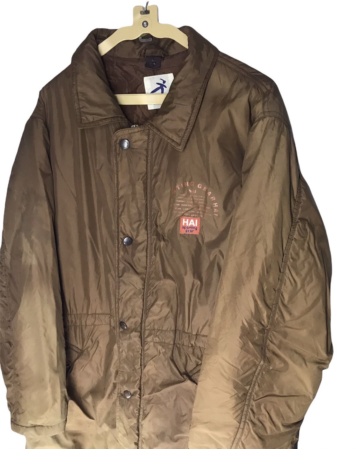 Hai Sporting Gear × Issey Miyake × Japanese Brand Hai sporting gear distressed zipper jacket Size US M / EU 48-50 / 2 - 3 Thumbnail